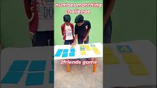 🔢number matching challenge number #funny #shorts