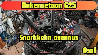 Snorkkelin asennus - Rakennetaan 625!