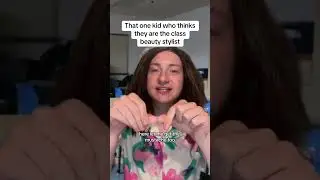 That one kid who is a beauty stylist #comedy #pov #nostalgia