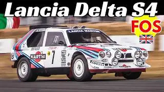 💥 The hiss of the beast! 2x Lancia Delta S4 Group B at Goodwood FOS - Turbo + Supercharged Sound!