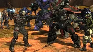 Halo Reach Emile VS. Halo 3 Characters