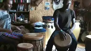 Soliwulen by Sory Conde (djembe) and Pavel Nowak (dundun set)