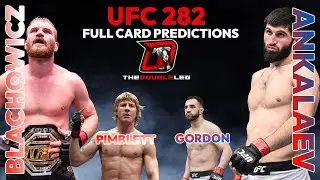 UFC 282 Blachowicz vs. Ankalaev Full Card Breakdown - The Double Leg MMA Show