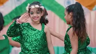 Independence Day Kids Dance | O Desh Mere | Patriotic Dance Performance 2025 | Power play school