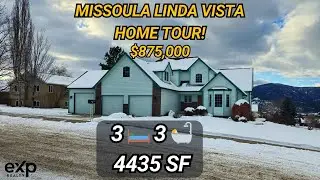 Missoula Property Tour: Move-In Ready Home with Unfinished Basement Potential! #missoularealestate