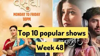Filmy Masala now Report! Top 10 popular shows of week 48 !