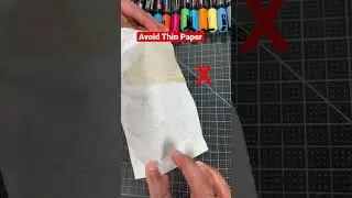 Never Draw Spill Art Effect This Way! 😡 #art #drawing #shorts