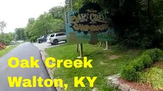 Oak Creek Campground, Walton, Kentucky Walkthru