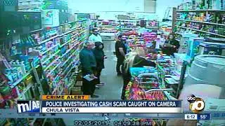 Attempted cash scam in South Bay caught on camera