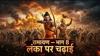 Ramayan Part 8 &ndash; Lanka Par Chadhai | Ramayan Katha | Shri Ram vs Ravan | Ramayan Kahani Hindi