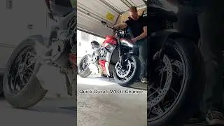Быстрая замена масла Ducati V4