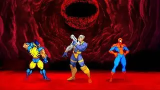 Marvel VS Capcom 2 - Wolverine/Cable/Spider-Man - Expert Difficulty Playthrough
