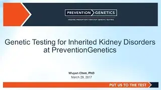 Genetic Testing for Kidney Disorders
