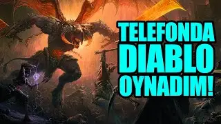 TELEFONDA DIABLO OYNADIM! - Bir Efsanenin Mobil Oyunu, Diablo Immortal Nasıl Oyun? (Teknik Beta)