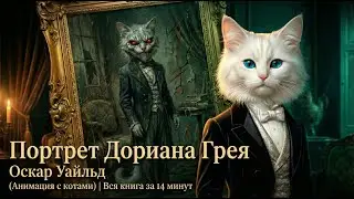 Портрет Дориана Грея &mdash; Оскар Уайльд (Анимация с котами) | Вся книга за 14 минут
