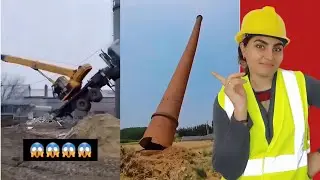 Smart Construction Workers & Funny Fails 🤯😂 | Viral Construction Fails2025