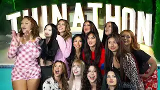 Йонна посещает вечеринку у бассейна Twinathon!