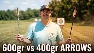 Heavy vs Light Arrow Flight