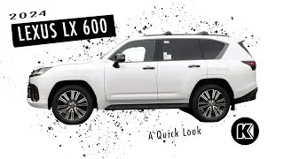 Drive Into the New Year in a 2024 Lexus LX 600