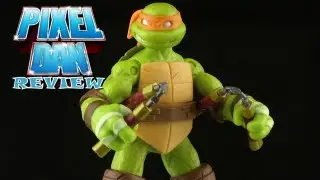 Обзор эксклюзивной фигурки от Playmates Teenage Mutant Ninja Turtles 2012 Michelangelo Toy Fair