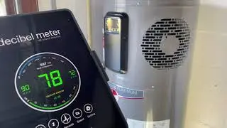 Heat Pump Water Heater Noise (Rheem vs. A.O. Smith) Plus Energy Savings