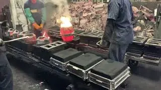 Pouring Bronze 1