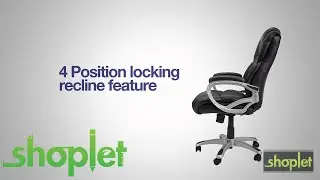 Samsonite Hamburg Big and Tall Premium Bonded Leather Chair
