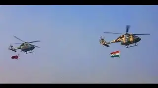 Indian Army Dhruv Helicopters flypass -HD