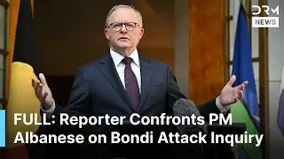 FULL Q&A: Reporter Confronts Albanese on Bondi Shooting, Anti-Semitism, and Security Failures | AC1B