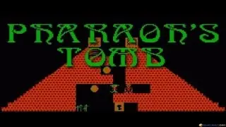 Pharaoh's Tomb gameplay (PC Game, 1990)