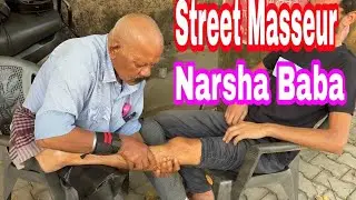 Narsha Baba Deep Leg &Mussel pain Massage |Best Pain killer therapy for relaxation/Indian Asmr 