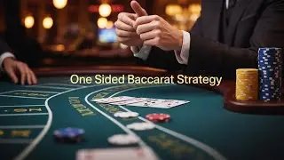 Baccarat One Sided Strategy for Consistent Daily Profits