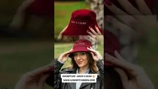 Lamaryfashion - bucket hat sa vezom po zelji 🥰 #embroidery #buckethats #winterfashion #fashion #love