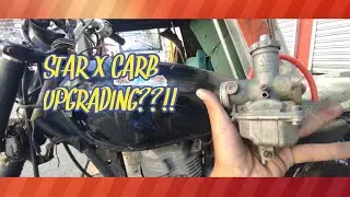 Carburetor Upgrade: Motorstar Star X Motorcycle Carb from 125 to 155