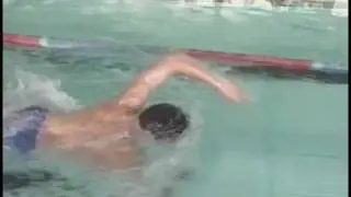 Alex Popov swimming freestyle in Training