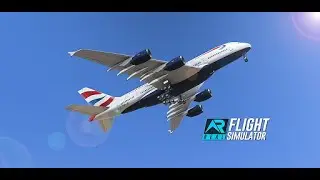 🔴 Live RFS- Real Flight Simulator | Abu Dhabi to Mumbai | Etihad A380-800 | RFS