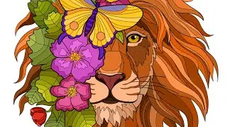The Lion and the butterfly