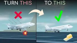 How to land smoothly | Plane Crazy