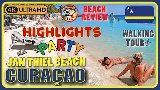📌8.2🌟 HIGHLIGHTS - JAN THIEL BEACH - CURACAO 🇨🇼 (🥳Party🏝️. Awesome Vibes!🌟Must visit this beach👍)