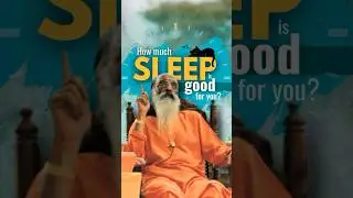 How Much Sleep Is Enough? | Wake Up Naturally! #SwamiChinmayananda #SleepWisdom #SpiritualHealth