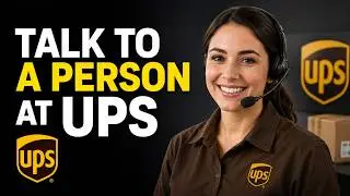 How to Talk to a Person at UPS | UPS Customer Service Human Representative | Speak to Real Person UP