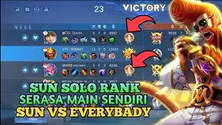 GENDONG TIM..!! BUILD SUN TERSAKIT 2022, ITEM SUN TERBARU 2022, CARA MAIN SUN, SUN SOLO RANK