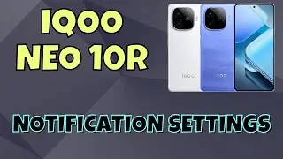 iqoo neo 10r Notification Settings | Control Lock Screen Notification Privacy