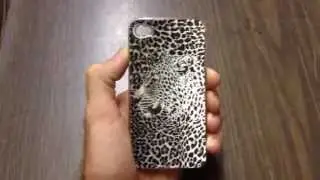 Leopard 3D iPhone Skin Flip Effect Demo