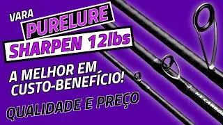 A melhor e mais barata da categoria - Vara PURELURE SHARPEN 12lbs #aliexpress