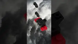 Lego Batwing from set 76271 - Speed Build Animation