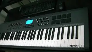 mmag.ru: M-Audio Axiom Mark II 61 MIDI keyboard video review