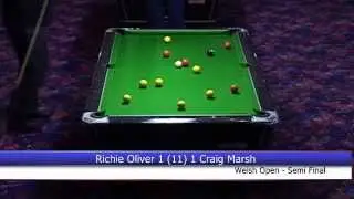 Welsh Open 2011 - Men's Semi Final - Craig Marsh v Richie Oliver