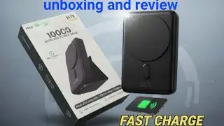 Flix MagConnect Elite Review & Unboxing Best Budget (800₹) Magnetic Power Bank 2025?