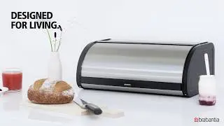 Brabantia  Bo&icirc;te &agrave; pain &agrave; couvercle  roulant